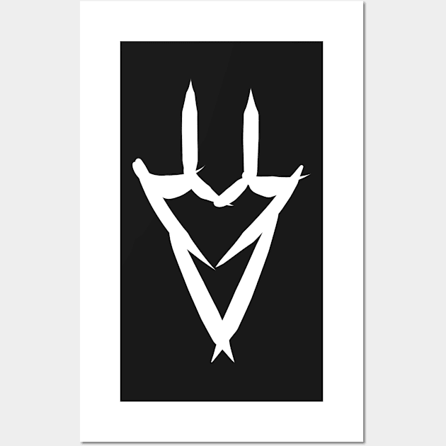 Dragoon (white) v2 Wall Art by DeLyss-Iouz